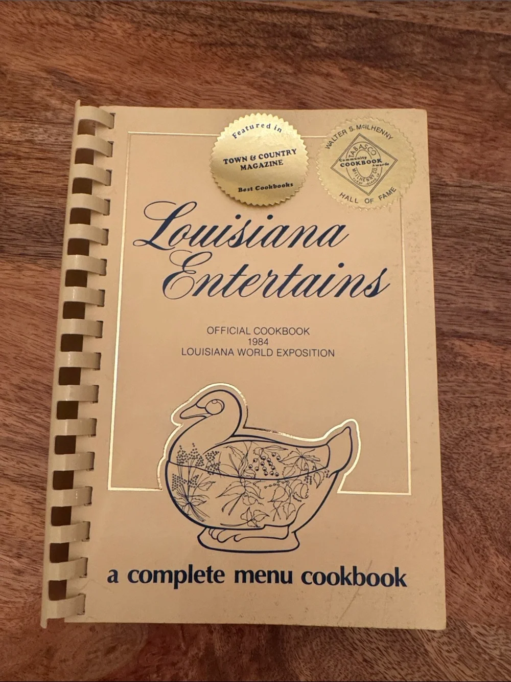 Louisiana Entertains Official Cookbook 1984 Louisiana World Exposition